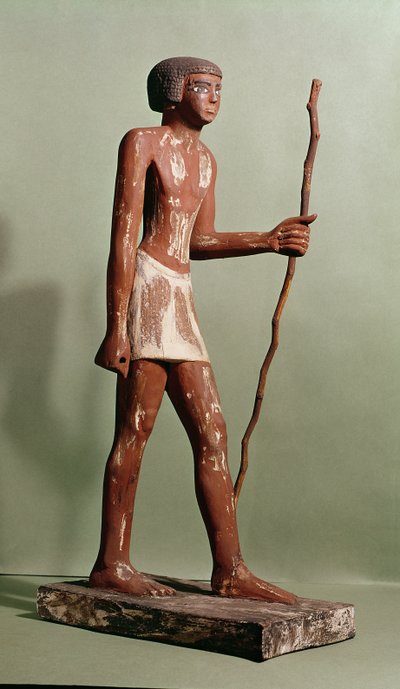 Model of an official by Old Kingdom Egyptian
